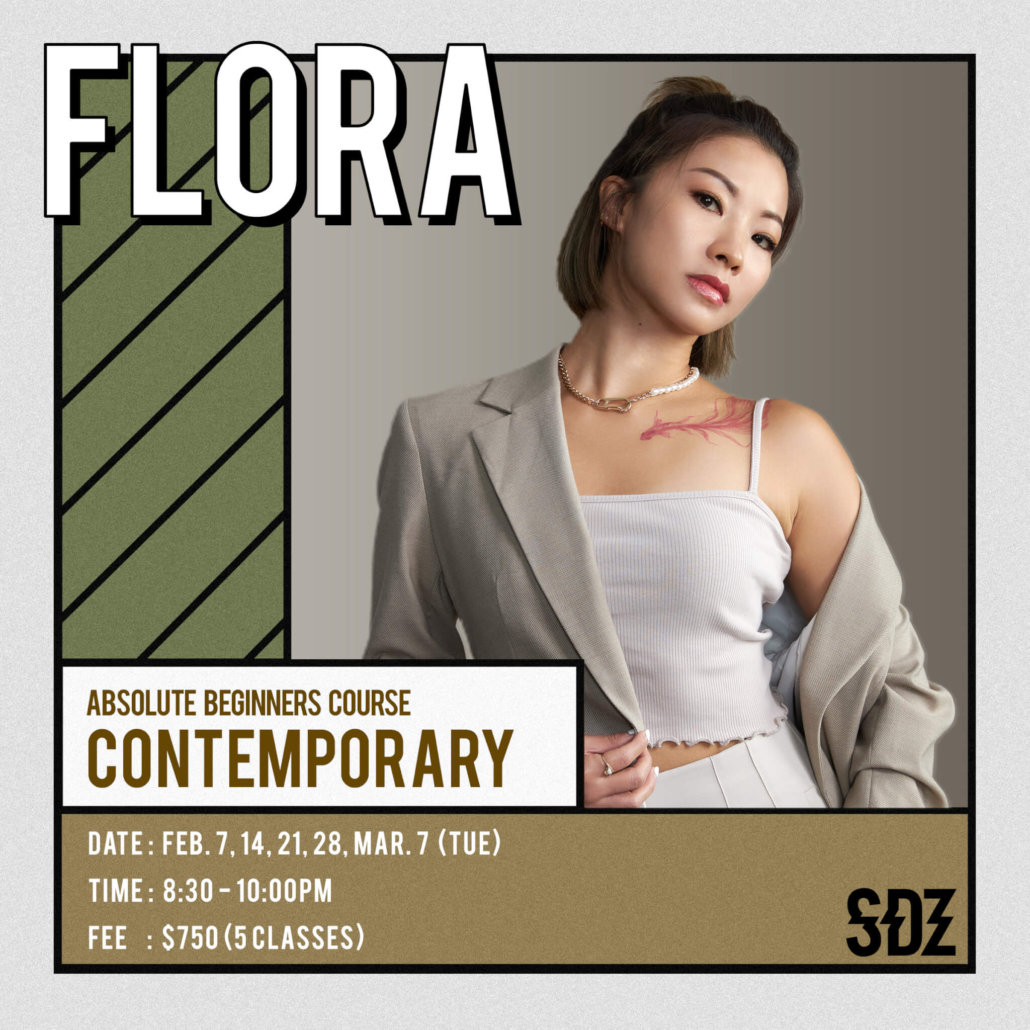 Absolute Beginners Course - Contemporary - Flora (5 Classes)