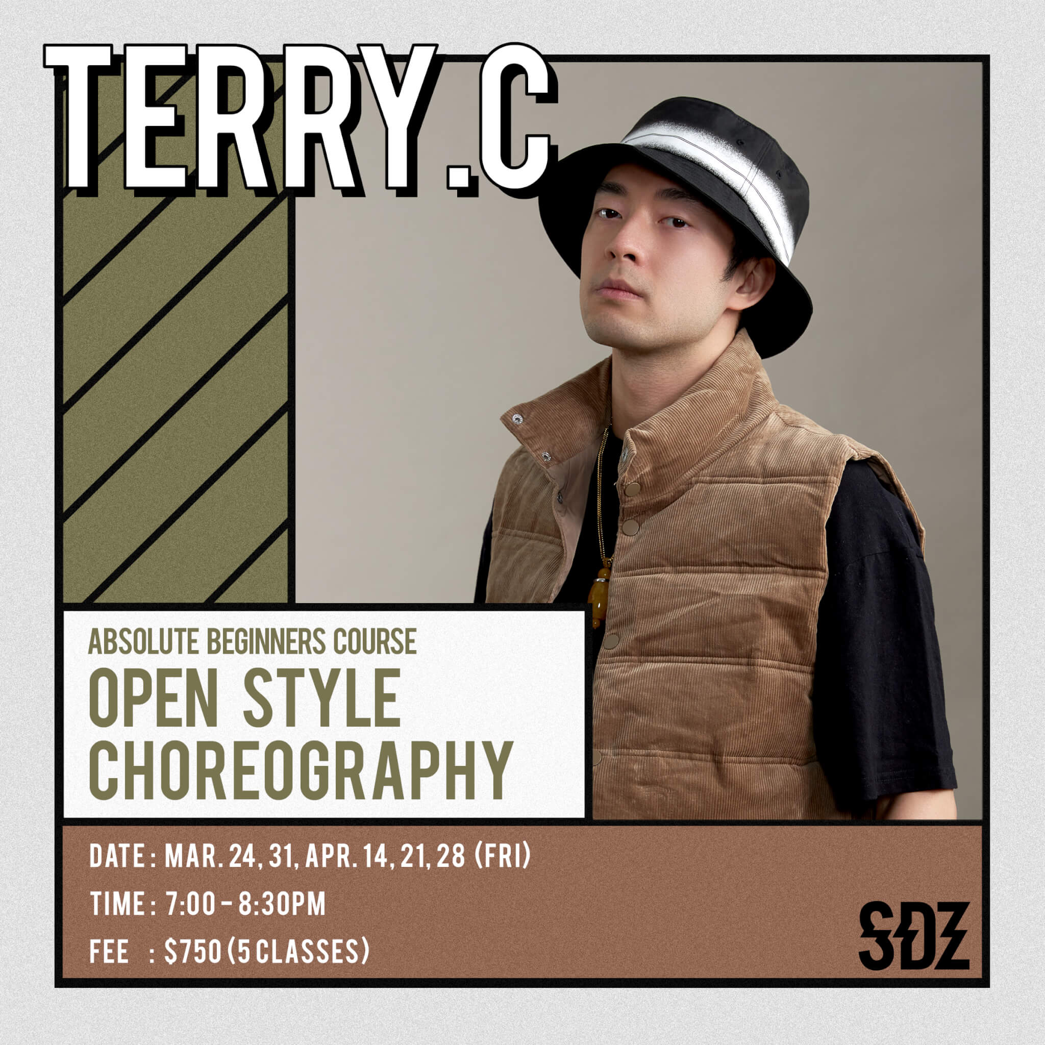 Absolute Beginners Course - Open Style Choreography - Terry.C
