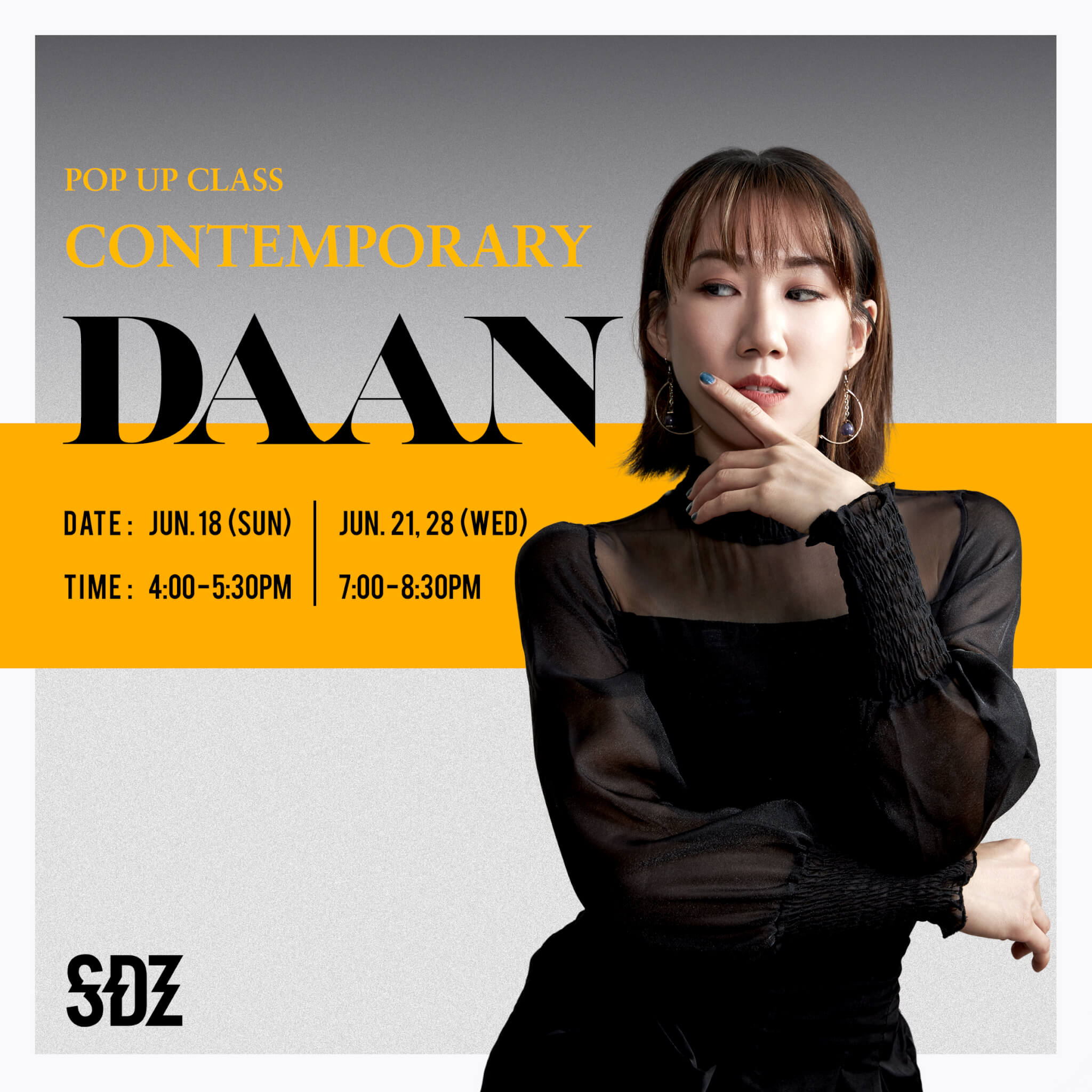 Pop Up Class   - Contemporary - Daan