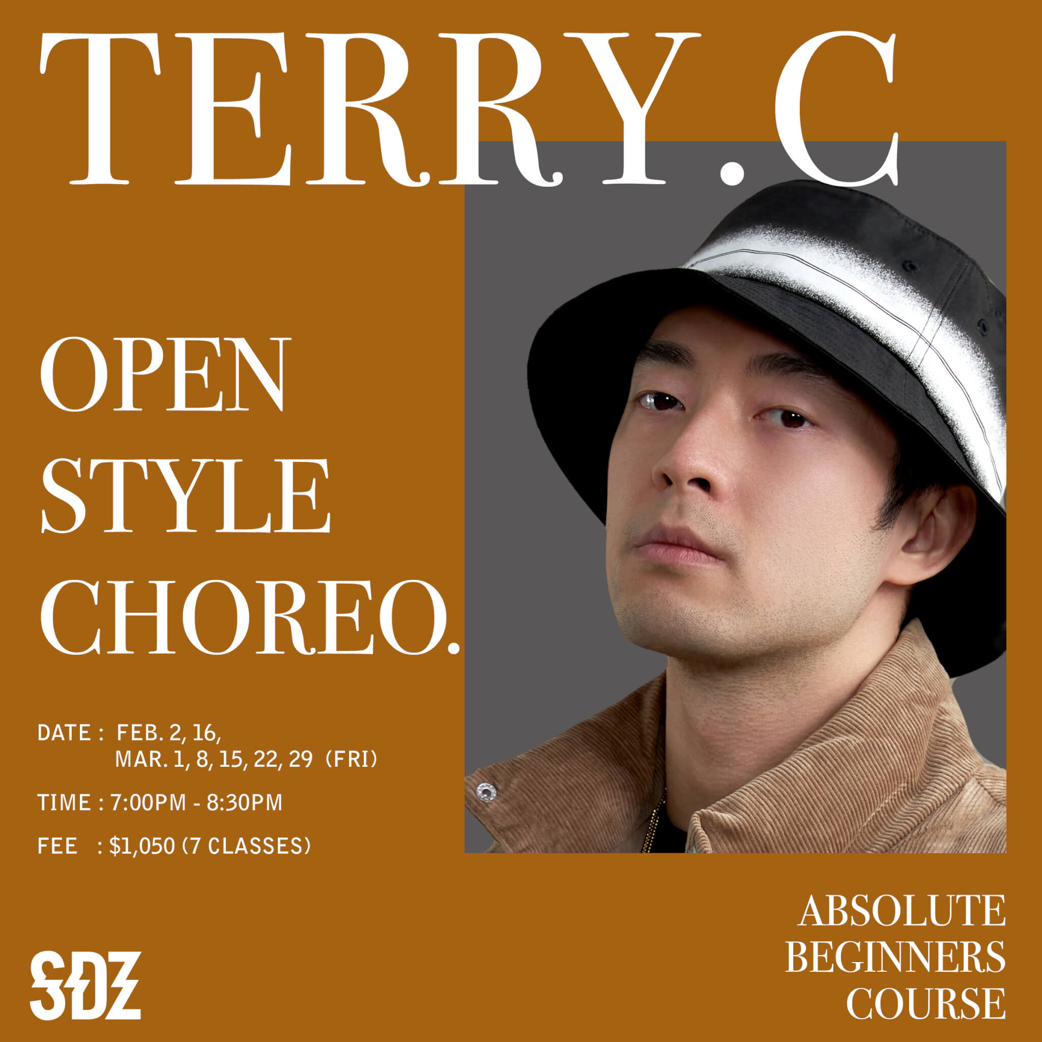 Absolute Beginners Course - Open Style Choreography - Terry.C