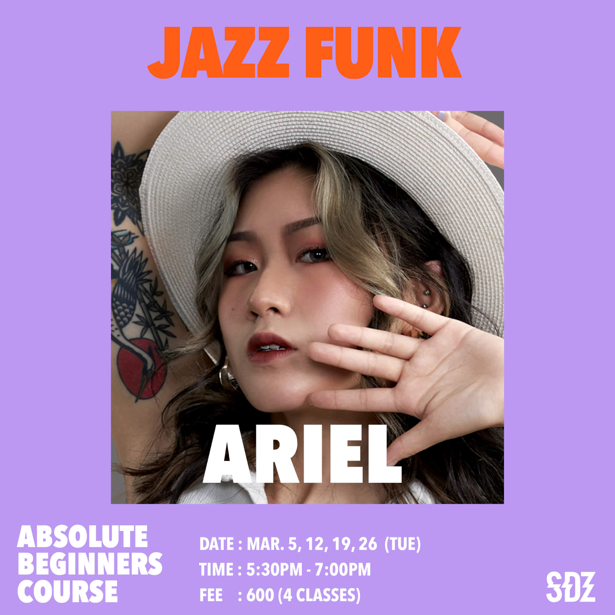 Absolute Beginners Course - Jazz Funk - Ariel