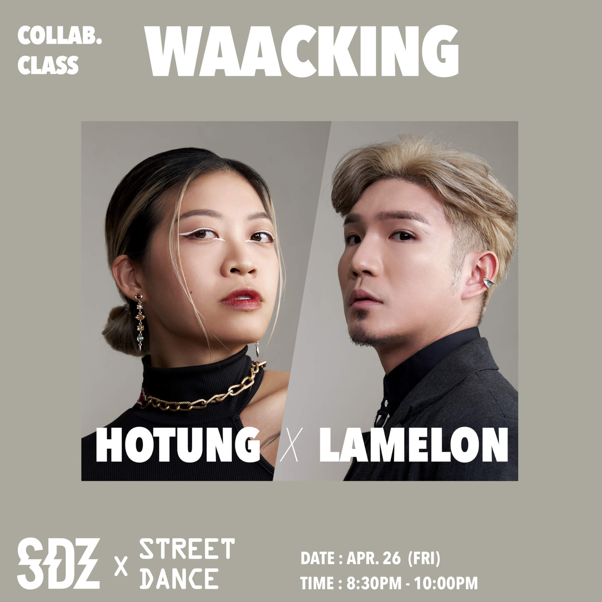COLLAB. CLASS - Waacking - Hotung x Lamelon